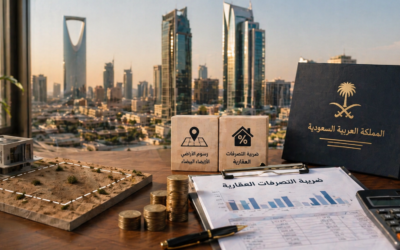رسوم الأراضي البيضاء وضريبة التصرفات العقارية في السعودية