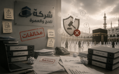 أكثر 5 مخالفات نظامية تقع فيها شركات الحج والعمرة